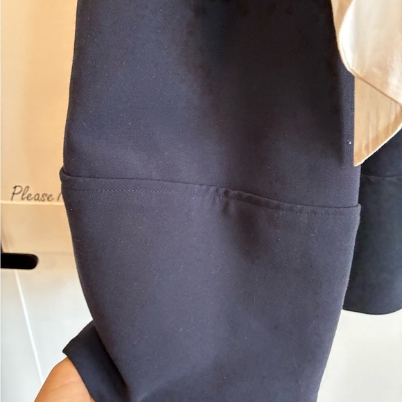 Leifnotes Anthropologie Daytripper Dress navy and white size 10 - Picture 9 of 11